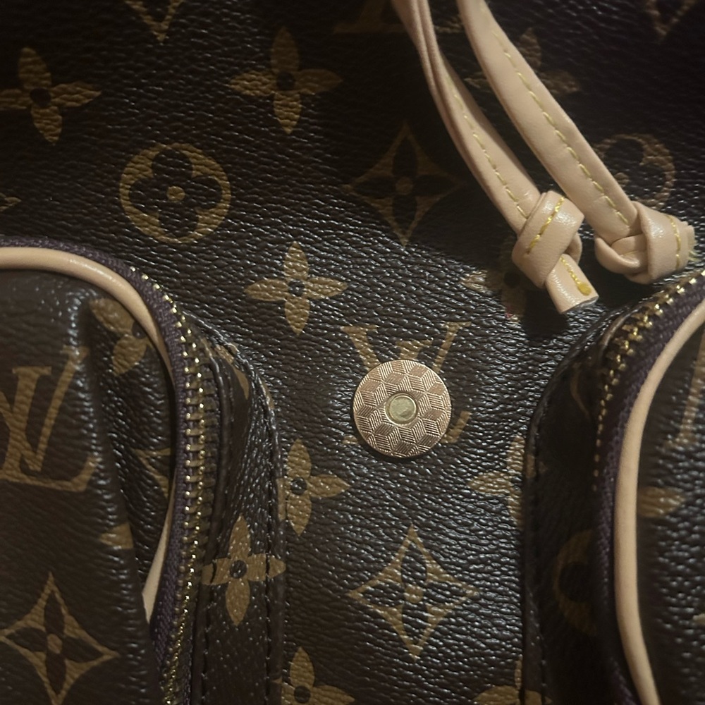 Luxury Monogram Brown Backpack - image 7